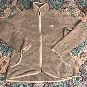 Cozy north face zip up